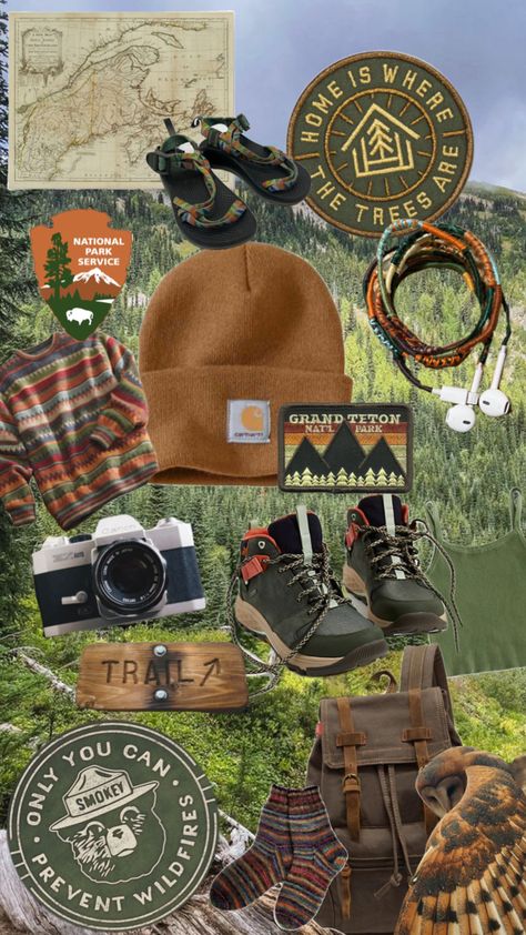 #granolagirl #mountains #granola #nature #natureaesthetic Hippie Granola Aesthetic, Granola Hippie Aesthetic, Hippie Aesthetic Outfit, Hike Outfit Summer, Hike Outfit, Granola Girl Outfits, Granola Aesthetic, Summer Collage, Granola Girl Aesthetic