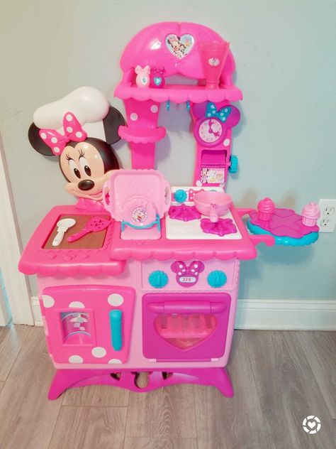 Minnie Mouse Kitchen Playset, Minnie Mouse Playhouse, Minnie Mouse Bedroom Decor, Minnie Mouse Room Decor, Minnie Mouse Kitchen, Milkshake Machine, Kitchen Playset, Minnie Mouse Toys, Disney Princess Toys