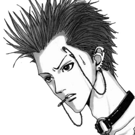 Paradise Kiss Arashi, Paradise Kiss Manga, Anime Goth, Paradise Kiss, Manga Icons, Paradise, Kiss, Male Sketch, Humanoid Sketch