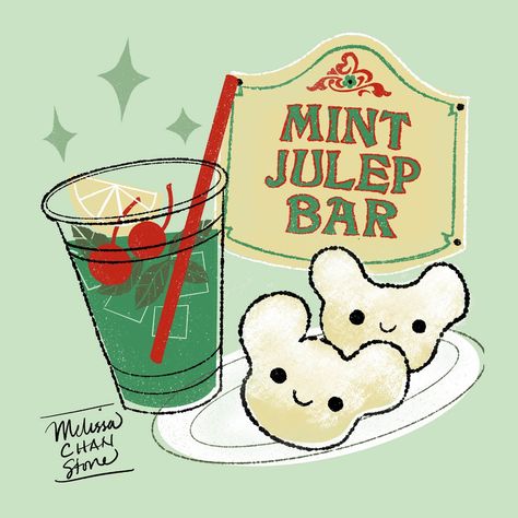 Mint_Julep_Bar Mint Julep Bar, New Orleans Jazz, Mint Julep, Secret Sale, Disney Fun, Beignets, Powdered Sugar, Instagram Followers, New Orleans