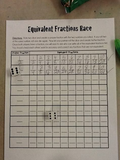 Equivalent Fractions Science Experience, Teaching Fractions, Maths Ideas, Equivalent Fractions, Fifth Grade Math, Math School, Math Intervention, Fourth Grade Math, Math Instruction