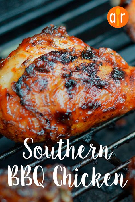 Southern Grilled Chicken, Southern Chicken Marinade, Texas Bbq Chicken, Grilled Bbq Chicken Recipes, Southern Bbq Chicken, Bbq Chicken On The Grill, Bbq Grilled Chicken Recipes, Bbq Chicken Marinade, Best Bbq Chicken