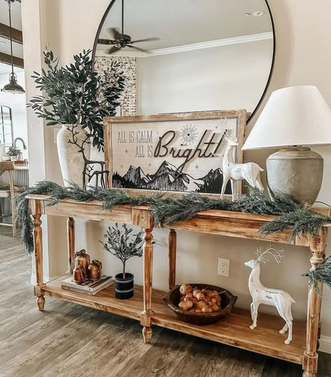 Modern farmhouse foyer