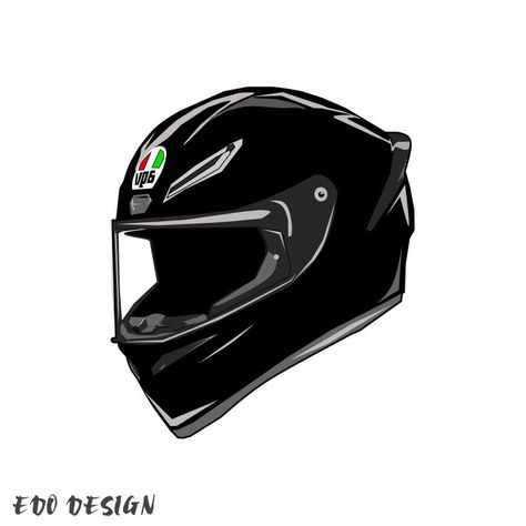 Helmet Illustration Motorcycle, Motorcycle Helmets Art Drawing, Helmet Drawing Motorcycle, Biker Helmet Drawing, Bike Helmet Tattoo, Motorcycle Helmet Tattoo Design, Agv Logo, Motorcycle Helmet Tattoo, Motorcycle Helmet Drawing