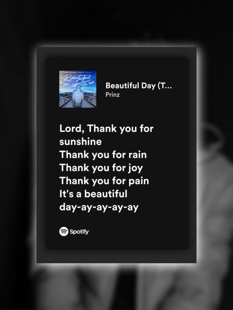 It's a beautiful day (thank you for sunshine) viral song #spotify #lyrics #viralpin #relatable Its A Beautiful Day Song Lyrics, Lord Thank You For Sunshine, Lord I Thank You For Sunshine, Thank You For Sunshine Song, Beautiful Day Song, Song Spotify Lyrics, Sunshine Songs, Song Spotify, Jesus Songs