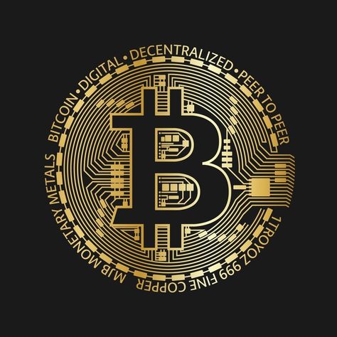 Bitcoin Tattoo, Bitcoin Illustration Art, Bitcoin Logo Art, Bitcoin Images, Bitcoin Necklace, Coin Icon, Tattoo Samples, Crypto Bitcoin, Bitcoin Logo