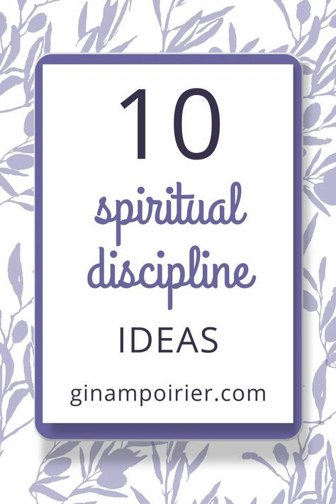 Christian spiritual disciplines are a powerful way to grow in your faith and include so much more than prayer and Bible study. Spiritual Disciplines Christian, Spiritual Fasting, Spiritual Vision Board, Teaching Adults, Christian Retreat, Womens Bible, Overcoming Jealousy, Insta Tips, Spiritual Direction