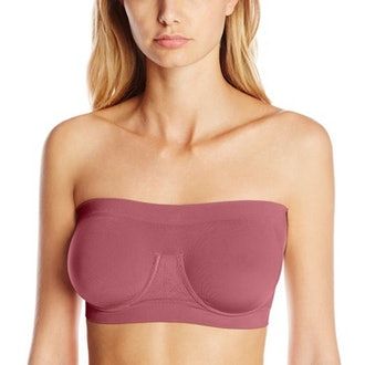 12 Best Strapless Bras That Won’t Slip & Fall Down Seamless Strapless Bra, Deep Neck Dress, Best Strapless Bra, Bandeau Bra, Everyday Bra, Black Bra, Bra Top, Strapless Bra, Underwire Bra