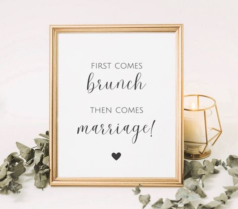 Bridal Brunch Sign, Bridal Shower Tablescape, Bridal Shower Signage, Brunch Sign, 2024 Printable, Marriage Signs, Dessert Table Sign, Signage Wedding, Wedding Brunch