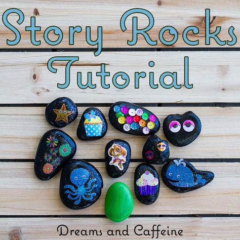 I will be sharing my tutorial on how to create Story Rocks. Story Rocks are a great way to encourage literacy all while having fun. Preschool Sign In, Story Rocks, Kindergarten Rocks, Paint Rock, Fresh Market, Fun Activities For Kids, Christian Living, Stone Rocks, Having Fun