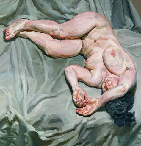 Lucian Freud Pose Refrenence, Christine Wu, Lucian Freud Paintings, Lucien Freud, Lucian Freud, Nude Artwork, Sunny Morning, Arte Van Gogh, John Singer Sargent