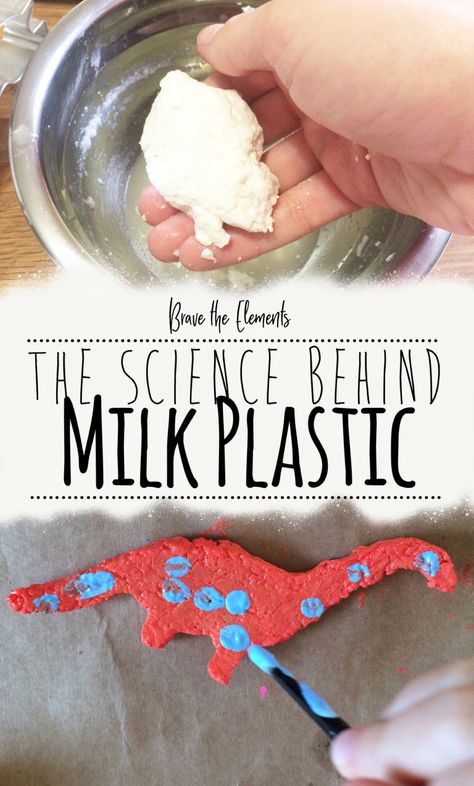 Milk Plastic Experiment, Steam Art, Plastic Milk, Easy Science Experiments, Cool Science Experiments, Stem Projects, Science Project, Easy Science, Science Fair Projects