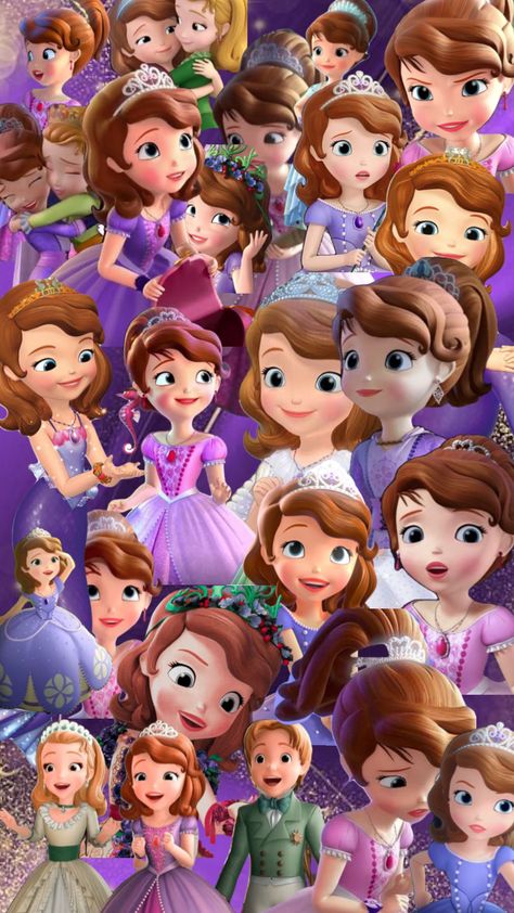 Sofia The First Videos, Sofia The First Cartoon, Disney Princess Wallpaper, Sofia The First, Princess Sofia, First Story, Phone Wallpaper Images, Cartoon Profile Pics, Kids Shows