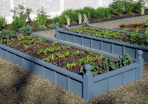 Garden Bed Layout, Building Raised Garden Beds, Building A Raised Garden, Potager Garden, Raised Garden Beds Diy, Veg Garden, Vegetable Garden Design, Garden Structures, Veggie Garden