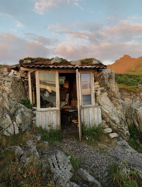 Tiny House Tour, Shack House, A Blessing In Disguise, Storm Shelter, Nordland, Strange Places, In Disguise, Breath Of Fresh Air, House Tour