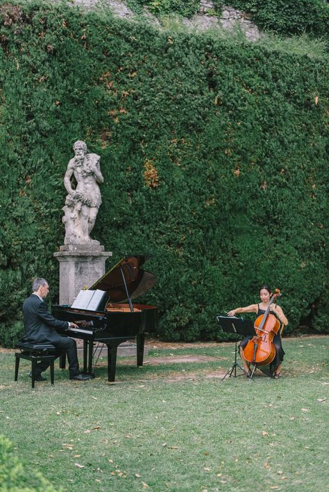 Michael Schmidt, Wedding At Lake, Play The Piano, Nicole Wallace, Dream Wedding Decorations, Tuscan Wedding, Wedding Money, Lake Como Wedding, Villa Wedding