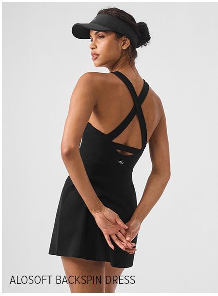 Black Athletic Dress, Athletic Dresses, Fitness Photos, Athletic Dress, Tank Top Bras, Womens Capris, Senior Pics, Tennis Ball, Tennis Dress