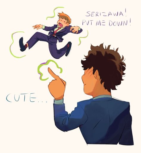 Why Does Serizawa Call You, Reigen Pfp, Mob Physco 100, Gay Dads, Funny Photos, The 100, Fan Art, Anime, Art