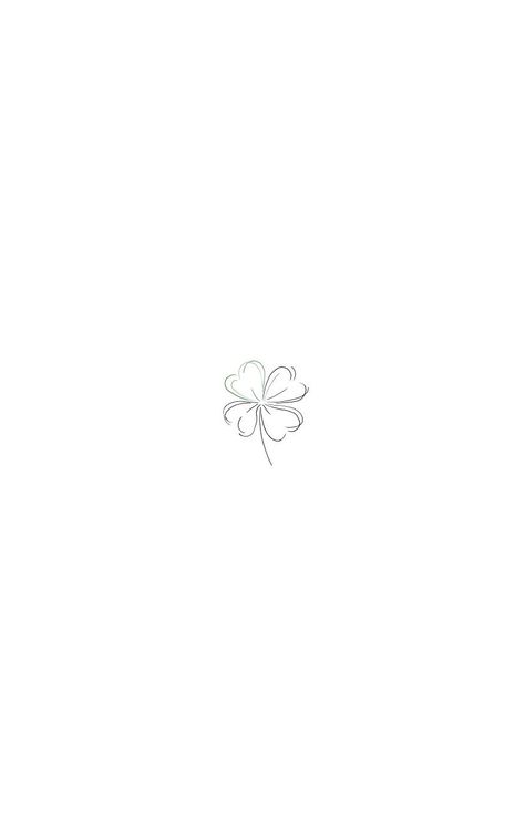 Five Leaf Clover Tattoo Design, Shamrock Wrist Tattoos For Women, Irish Words Tattoo, 4 Leaf Clover Tattoo Fine Line, Irish Small Tattoos, Shamrock Fine Line Tattoo, Simple Clover Tattoo, Tiny Shamrock Tattoo, Irish Fine Line Tattoo