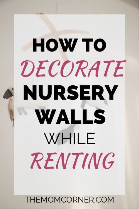 Rental Bedroom, Apartment Nursery, Decorate Nursery, Nursery Inspiration Neutral, Ikea Nursery, Mommy Tips, Rental House, Apartment Rental, Diy Nursery