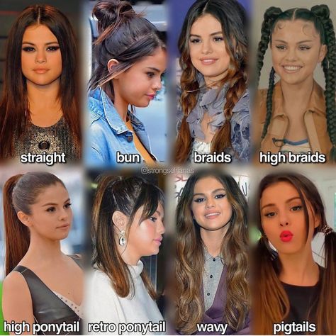 Selena Gomez Hair Ponytail, Selena Gomez Bun Hairstyle, Selena Gomez Braids, Selena Gomez Ponytail, Selena Gomez Hairstyle, Selena Gomez Haircut, Selena Gomez Hairstyles, Latina Artists, No Good Deed Goes Unpunished