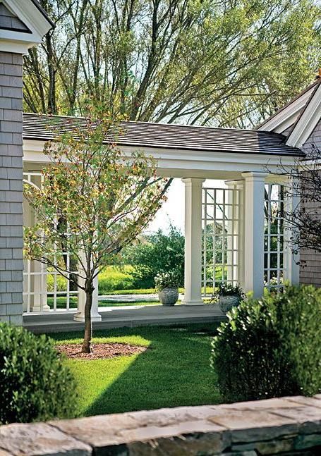 Breezeway Ideas - CFH Builders Covered Walkway, Gravel Patio, House Siding, Pergola Patio, Outdoor Rooms, Garage Decor, Walkway, Outdoor Area, Future House