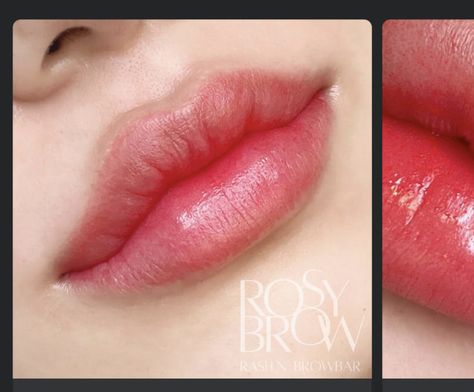 Lip Fillers Asian, Asian Lip Filler, Lip Color Tattoo, Lips Inspiration, Botox Lips, Pink Lip Color, Korean Lips, White Lips, Honey Brown Hair