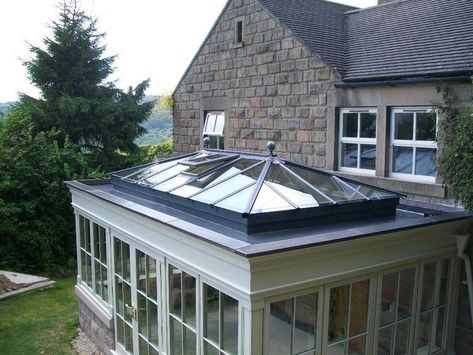 Roof Lanterns can transform the whole feel of a room and the way it is used. Roof Lanterns sometimes known khc Lantern Roof Light, Lantern Roof, Timber Roof, Roof Lantern, Timber Buildings, Commercial Roofing, Roof Window, Roof Vents, Tin Roof