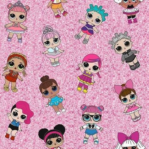 Doll Backgrounds, Starbucks Design, Bling Design, Lol Surprise Dolls, Doll Party, Classic Cartoon Characters, Chibi Girl, Charlotte North Carolina, Lol Dolls