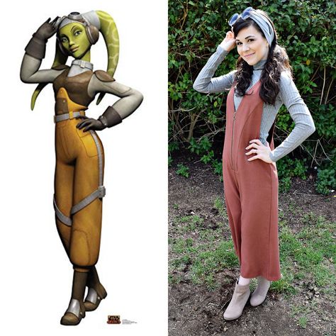 Star Wars OOTD: Hera Syndulla | Anakin and His Angel Hera Syndulla Disneybound, Star Wars Rebels Hera, Star Wars Batuu, Star Wars Bounding, Disneyland 2024, Star Wars Inspired Outfits, Star Wars Costumes Diy, Star Wars Disneybound, Disneybounding Ideas