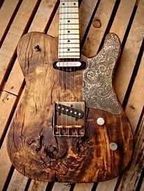 Rustic Guitar, Sg Guitar, Telecaster Thinline, Telecaster Custom, Guitar Diy, Telecaster Guitar, Handmade Guitar, Beautiful Guitars, Guitar Building