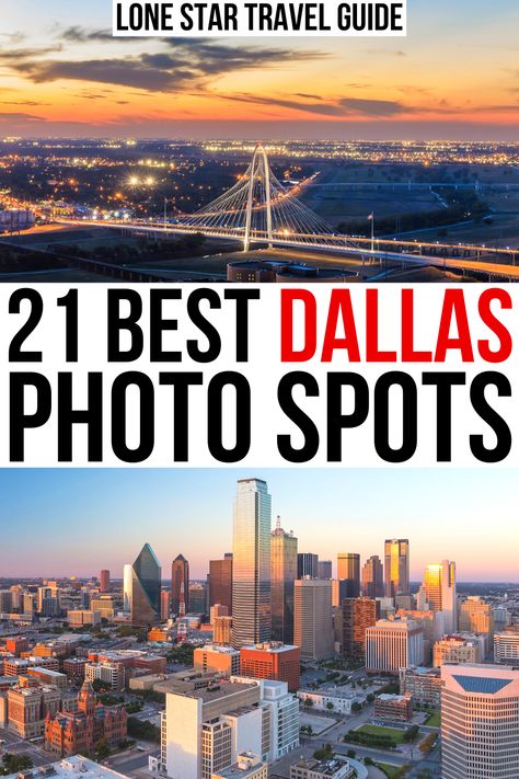 Lakes, gardens, and skyline views: here are the best photo spots in Dallas!  most instagrammable places in dallas tx | dallas instagram spots | instagram spots in dallas | dallas photography locations | photography locations in dallas texas | where to take photos in dallas | things to see in dallas tx | dallas instagram places | best views in dallas tx | photo locations in dallas | dallas photography destinations | dallas photoshoot locations | dallas photography ideas | dallas instagram guide Downtown Dallas Photoshoot, Dallas Instagram Spots, Best Photo Spots In Dallas, Dallas Photoshoot Locations, Dallas Photoshoot, Dallas Architecture, Places In Dallas, Dallas Photography Locations, Fountain Place Dallas