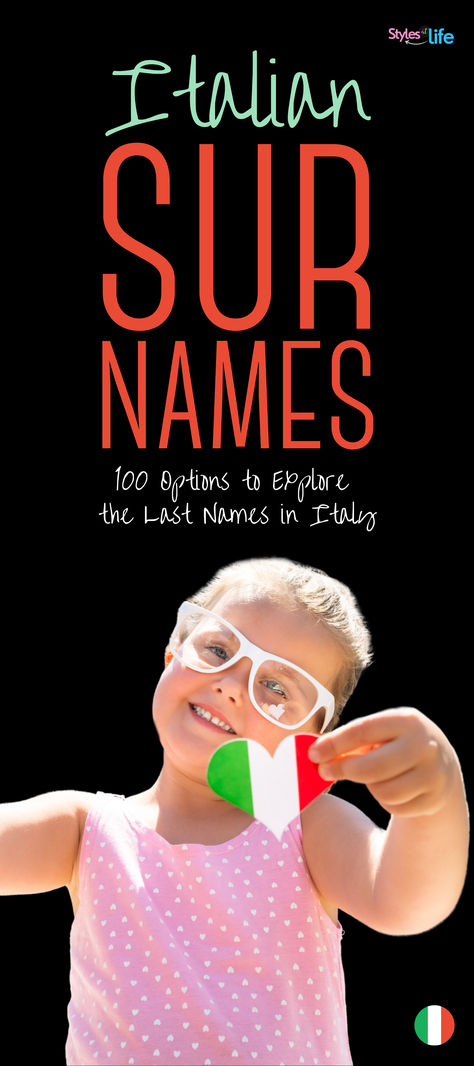 Italian surnames are quickly becoming popular among new-generation parents for their first names, owing to their lyrical ring or classy sound. We have curated a plethora of Italian surnames and their meanings that you might find interesting. Read on! Italian Surnames, Names That Mean Beautiful, Italian Heritage, Italian Words, Baby Names And Meanings, Last Names, Latin Words, With Meaning, Baby Boy Names