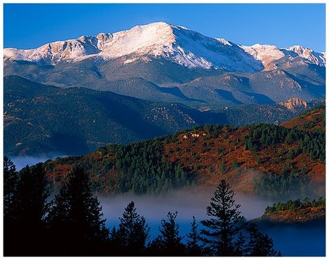 Pike's Peak, Colorado Things To Do In Colorado, Pikes Peak Colorado, Colorado Photography, Mountain Pictures, Children Activities, Colorado Vacation, State Of Colorado, Colorado Homes, Pikes Peak