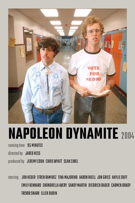 Napoleon Dynamite Movie Poster Pedro From Napoleon Dynamite, Napoleon Dynamite Movie Poster, Napoleon Dynamite Poster, Movie Night Poster Ideas, Napoleon Dynamite Aesthetic, Pedro Costume, Nepolian Dynamite, Napoleon Dynamite Pedro, Pedro Napoleon Dynamite