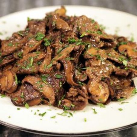 Steak Diane Stir-Fry Recipe - (4.5/5) Potluck Food, Steak Diane, Tv Recipes, The Chew Recipes, Food Beef, Michael Symon, Sausage Dishes, Savory Foods, Fry Recipes