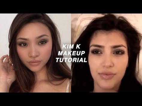 Kim Tape Makeup, Kim Kardashian Tape Makeup, Kim K Tape Icon, Kim K Tape Makeup, Kim K Makeup 2000s, Youtube Makeup Tutorial, Kim K 2000s Makeup, Kim K Makeup Tutorial, Kim Kardashian 2000's Makeup