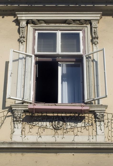 Windows From Outside, Window From Outside, Window Structure, Building Windows, An Open Window, Pouring Water, Window Architecture, Window Designs, Emily Henry