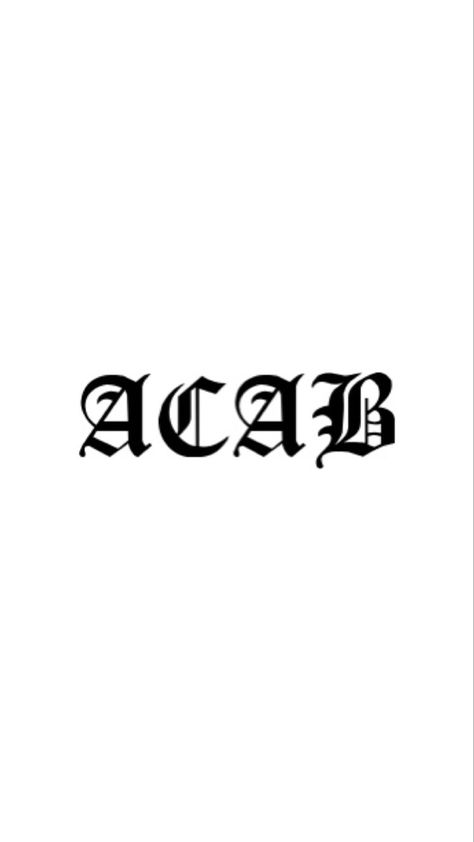 Acab Tattoo, Vertical Tattoo, Vintage Tattoo, Tattoo Lettering, Tattoo Fonts, Mini Tattoos, Finger Tattoos, Flash Tattoo, Tattoo Designs