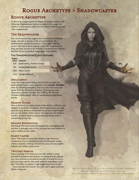 Dnd Shadow Sorcerer, Dnd Bounty Hunter, Dnd Royalty, Dnd Rogue Character Design, Dnd Character Concept Art, D&d Character Concepts, Rogue Archetypes, Homebrew Races, Gossamer Veil