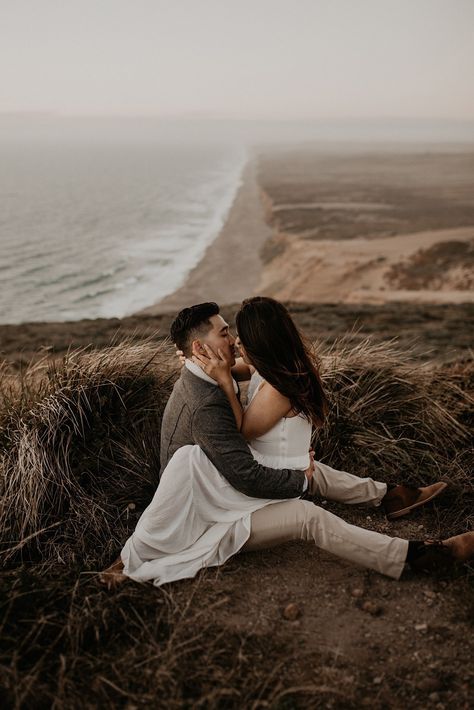 Connie and Ken's windy engagement session around Point Reyes National Seashore is now on the blog. Check out my website for more fall and cold engagement outfit inspirations as well as best places for photos around the Bay Area Cloudy Wedding, Winter Engagement Photos Outfits, Adventure Engagement Photos, Beautiful Engagement Photos, Whimsical Romantic, Point Reyes National Seashore, San Francisco Engagement, Summer Engagement Photos, Point Reyes