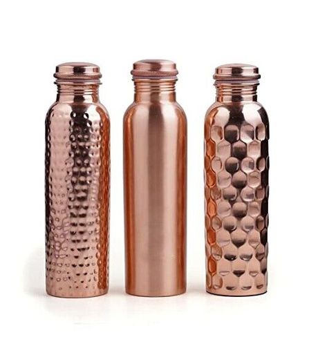 Copper Drinkware, Copper Tumblers, Copper Bottle, Copper Water Bottle, Coffee Kettle, Copper Utensils, Copper Vessel, Decorative Bottles, Bazaar Crafts