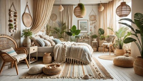 Welcome to 29 Coastal Boho Bedroom Ideas! Ever wonder how to blend the relaxed vibes of the beach with the eclectic charm of bohemian decor? What if you could turn your bedroom into a serene oasis that feels like a vacation every day? Let’s dive into the world of coastal boho bedroom designs and discover Tropical Bedroom Ideas, Coastal Boho Bedroom, Tropical Bedroom, Boho Bedroom Design, Tropical Bedrooms, Boho Tropical, Boho Bedroom Ideas, Diy Shed Plans, Coastal Boho