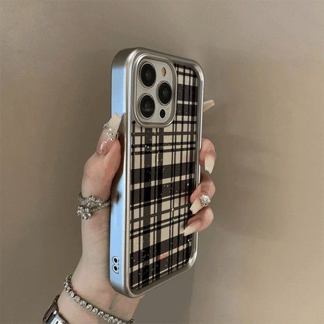 Retro Canvas Stripes Phone Case For IPhone 16 Promax 11 12 13 14 15 PRO XS XR 8 Plus SE High-end Striped Phone Case, Iphone 16, Case For Iphone, Phone Case, Iphone, Canvas