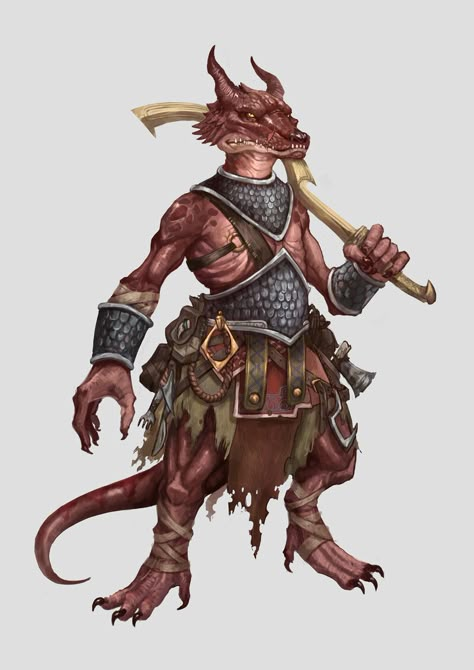 ArtStation - Krig the Kobold 5e Kobold, Dnd Kobold Character Art, Kobold Pirate, Kobold Alchemist, Kobold Barbarian, Kobold Monk, Green Kobold, Kobold Ranger, Kobold Character Art