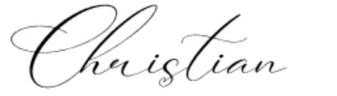 Christian Name Tattoo, Tattoo Christian, Christian Drawings, Tiny Tats, Christian Tattoo, Chicano Lettering, Horoscope Tattoos, Christian Names, Cursive Tattoos