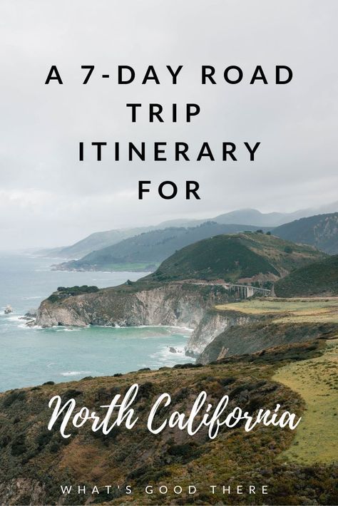 North California Road Trip, Northern California Road Trip Itinerary, Norcal Roadtrip, Northern California Road Trip, Northern California Travel, California Road Trip Itinerary, California Roadtrip, California Road Trip, Visit San Francisco