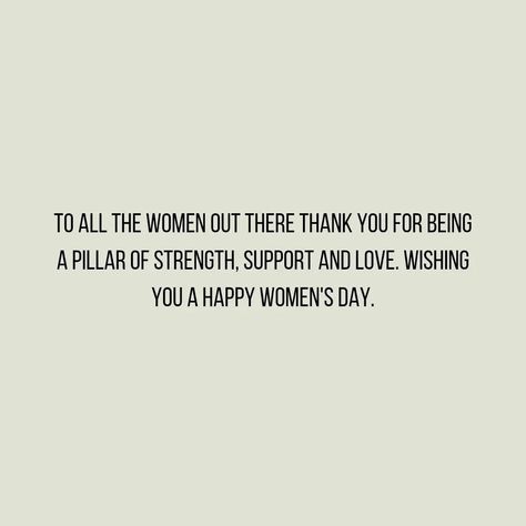 Share this with the women in your life. #womensupportingwomen #womensdayeveryday #love #care #womensday #support #wish #thoughts Women Supporting Women Quotes, Happy Women, Women Supporting Women, Woman Quotes, Positive Affirmations, Affirmations, Quotes