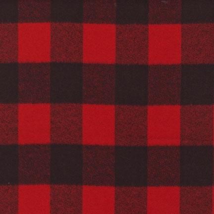 Mammoth Flannel from Robert Kaufman Fabrics - deliciously soft 100% Cotton Flannel yarn-dyed plaids Plaid Flannel Fabric, Red Buffalo Check, Red And Black Flannel, Buffalo Plaid Flannel, Red Flannel, Robert Kaufman Fabrics, Robert Kaufman, Red And Black Plaid, Modern Fabric