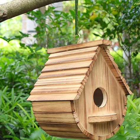 Hummingbird House, Bird Houses Ideas Diy, Bluebird House, Wooden Bird Houses, Shelter Design, House Clearance, Modern Birds, Garden Makeover, Small Doors